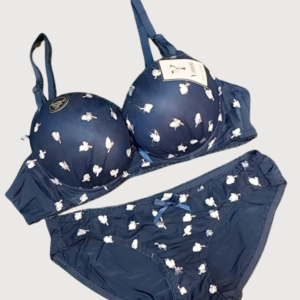 MidnightLift Indigo PushUp Bra & Panty Set