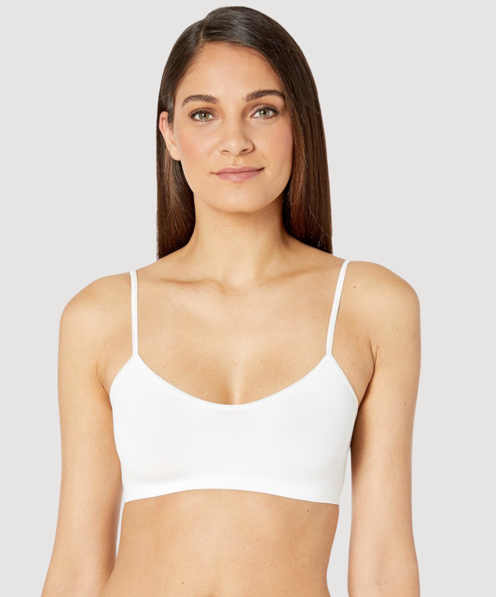 Teen Cotton Bralette – White