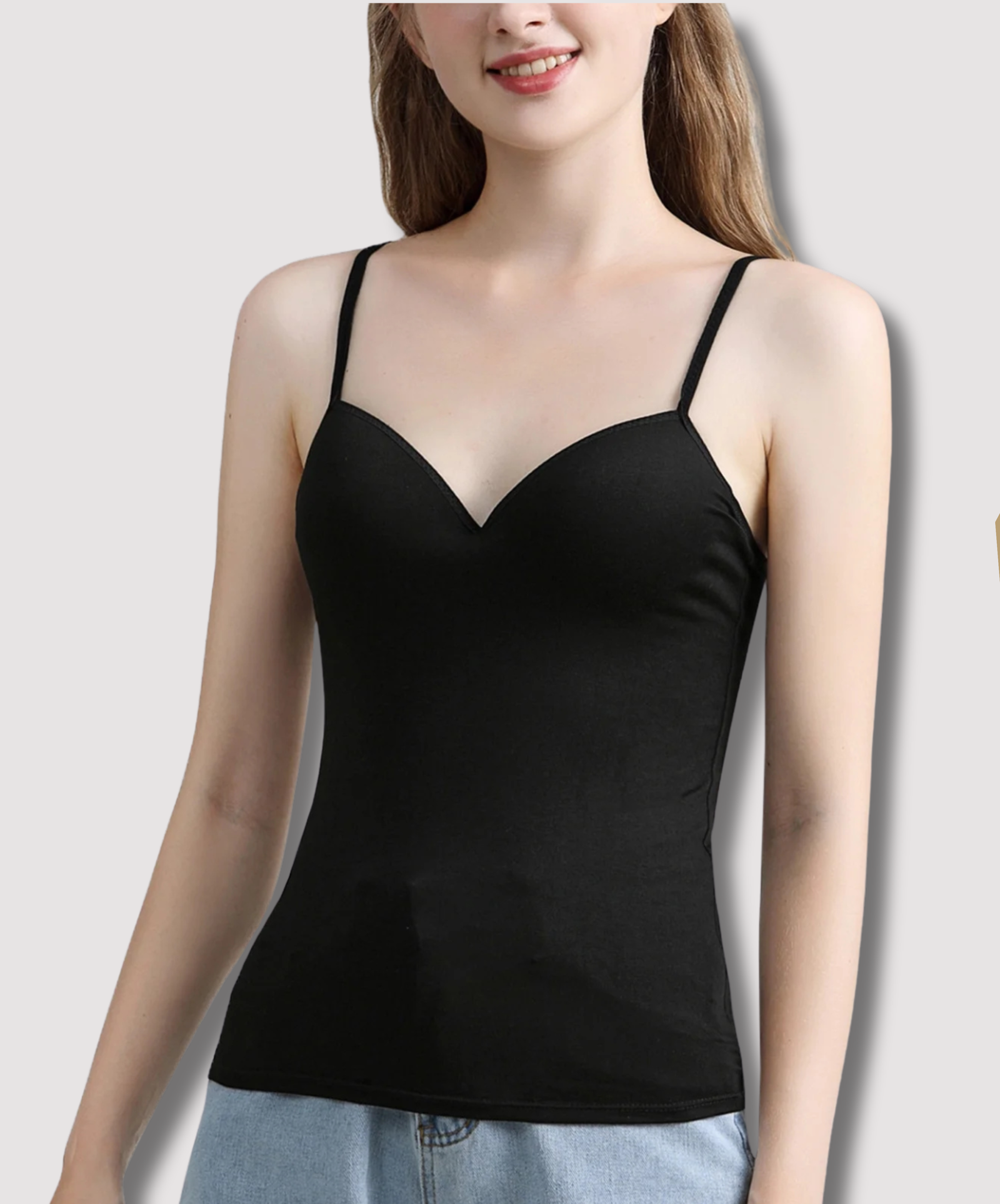 Built-In Bra Shaper Camisole (free size)